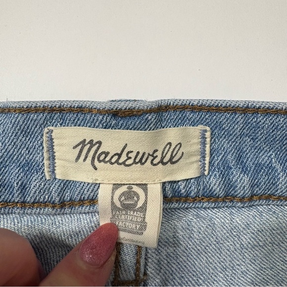 Madewell The Perfect Vintage Jean Light Wash High Rise Straight Size 25 - Picture 7 of 14